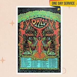 Dizgo Fall Tour 2025 Poster